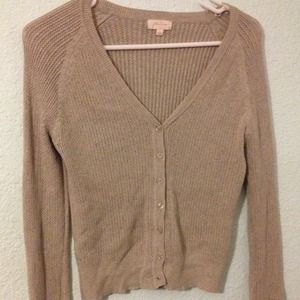 Light brown cardigan