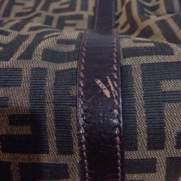 Additional pics of fendi boston bag to show wear