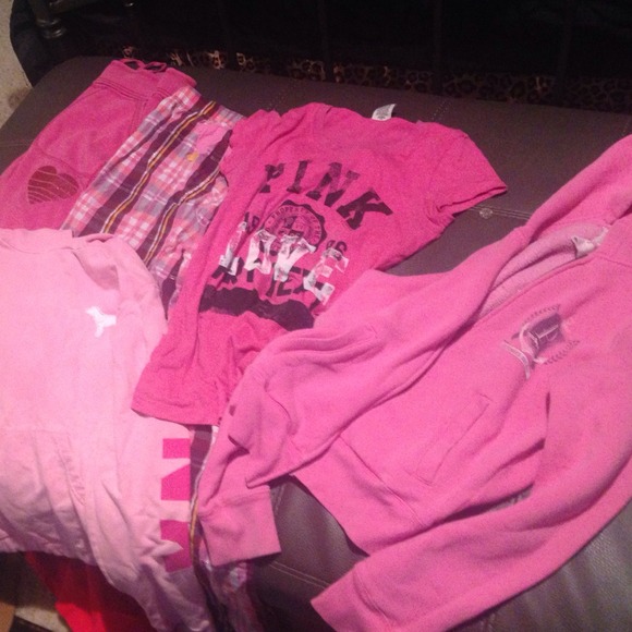 Victoria's Secret pink bundle
