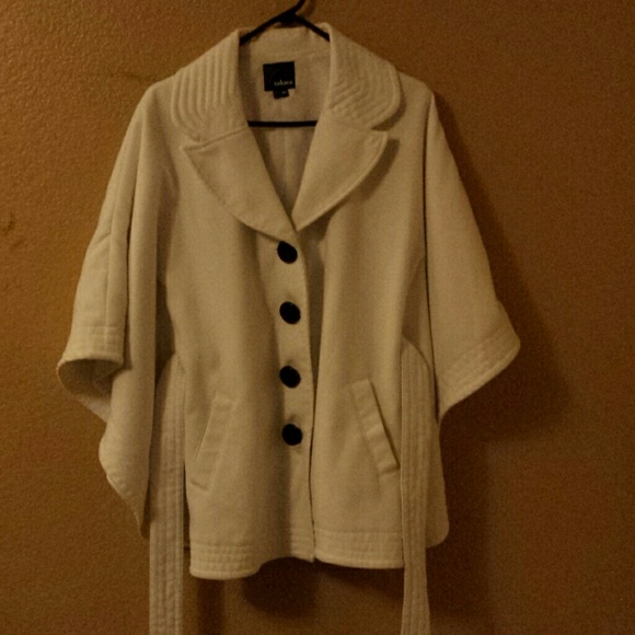 White Poncho Jacket