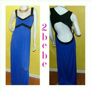 2 bebe maxi dress