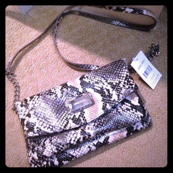 NINE WEST Tunnel XBody Mini-Old Grey, NWT