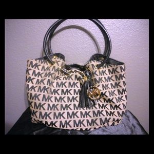 Michael kors gathered handbag