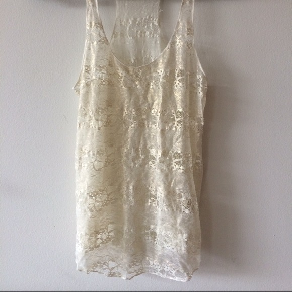 NEW American Rag Lace Racerback Tank - Picture 3 of 3