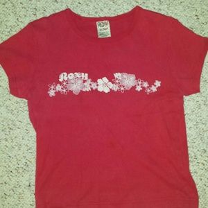 Roxy Baby-Tee w/ Sparkle Embellishment