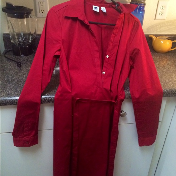 NWOT GAP Red dress