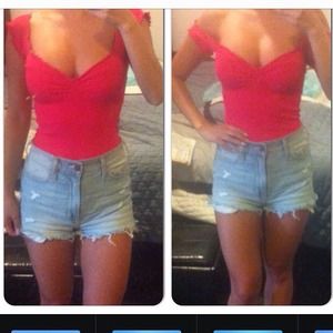 Marciano Guess ballerina top hot pink