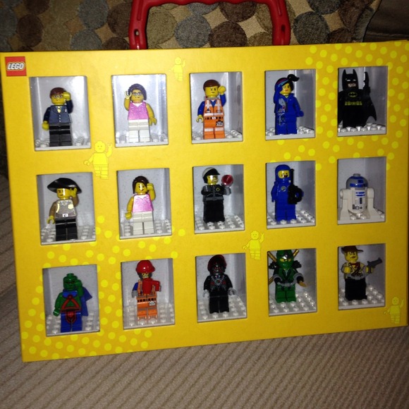 Lego Case Box with Lego Characters.