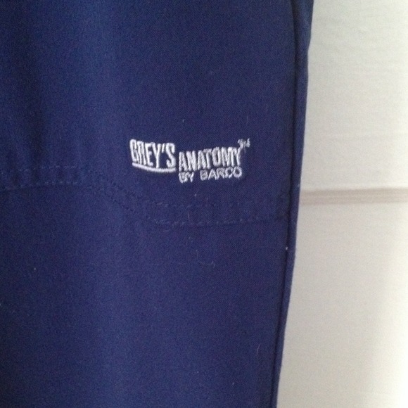 Bubdled!!Grey's Anatomy navy scrub pants