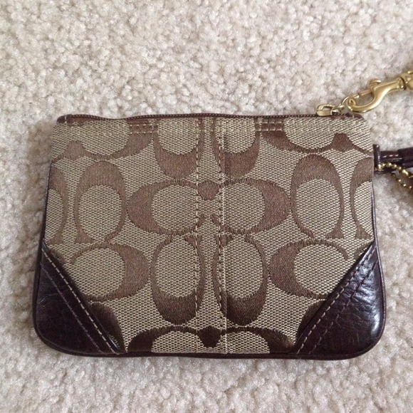 Authentic Coach Wristlet - Picture 2 of 3