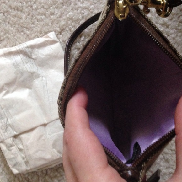 Authentic Coach Wristlet - Picture 3 of 3