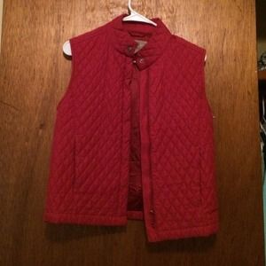 Quilted vest!