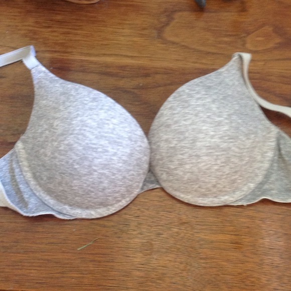Victoria secret grey push up bra