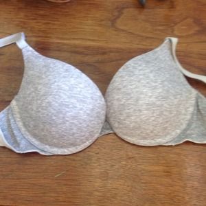 Victoria secret grey push up bra