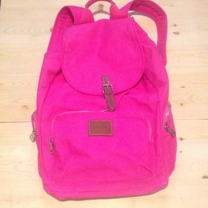 Hot Pink Victoria's Secret Backpack