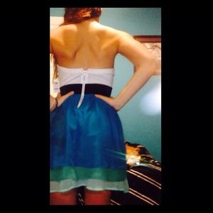 Strapless dress