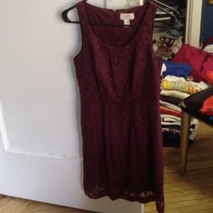 Purple loft dress