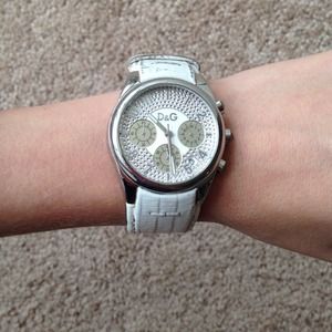 D&G leather watch