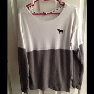 color block sweatshirt pink by Victoria secret