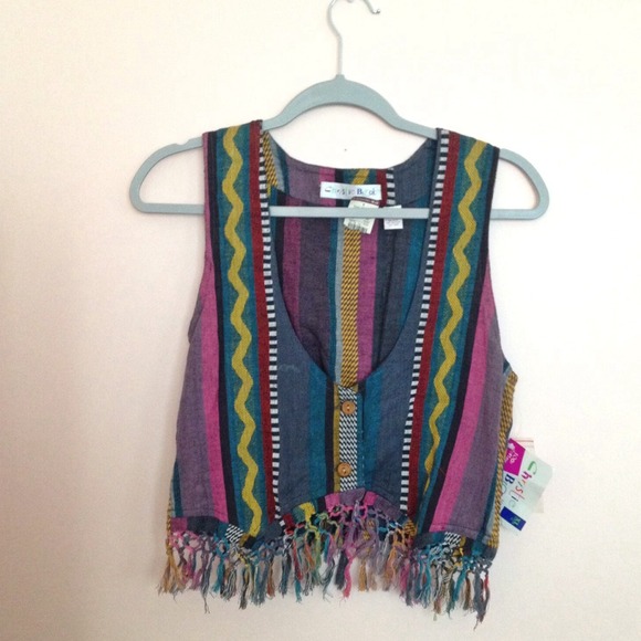 Music Festival style vest/top