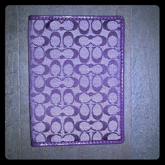 Coach Passport Case