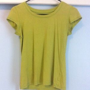 Basic light green top