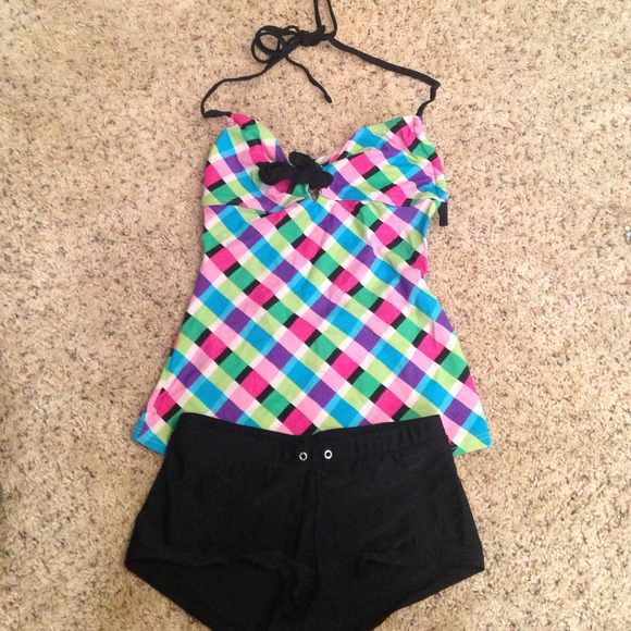 two piece swim suit