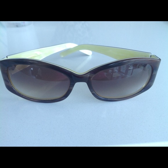 Kate Spade Brown & Green Sunglasses