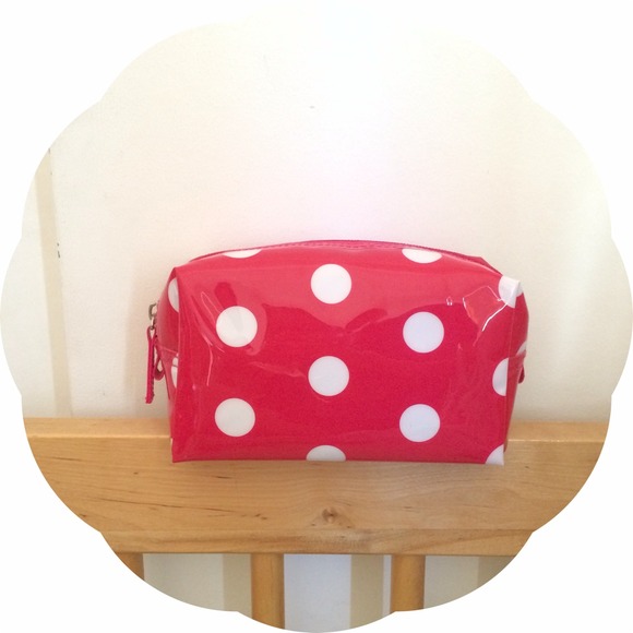 Polka Dot Makeup Bag