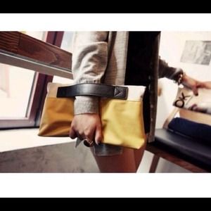 ***HOLD*** Mustard Clutch