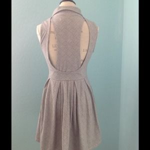 SO CUTE DRESS WITH COLLAR AND POCKETS