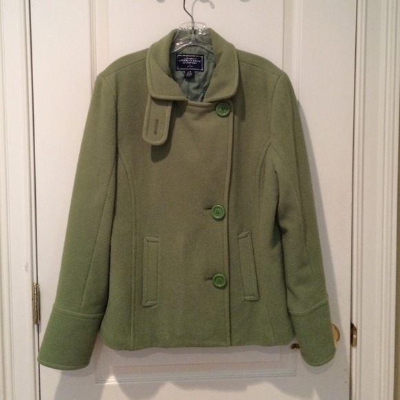 AEO Green Peacoat