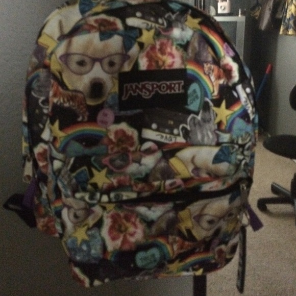 **REDUCED** jansport random cat