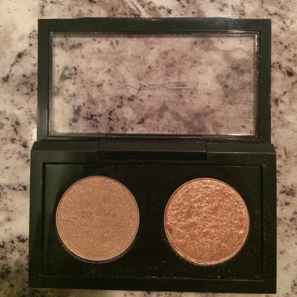 MAC eyeshadow set, honesty & honey lust