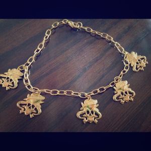 Charm angle bracelet