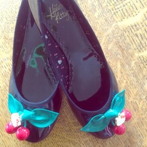 Sanrio "Hello Kitty" Black Ballet Flats !SALE!