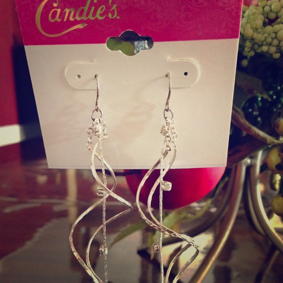 Candies long dangling earrings