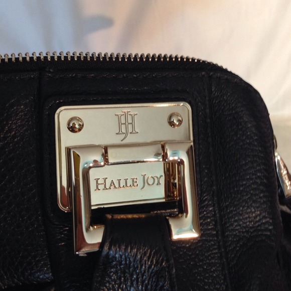 Halle Joy black leather handbag - Picture 3 of 4