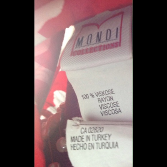 MONDI Poppy Floral Dress Vintage 1990's - Picture 4 of 4