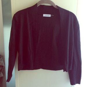 Calvin Klein Black Shrug