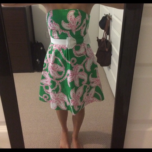 Lilly Pulitzer Strapless Dress