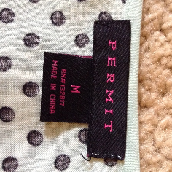 Blue Polka Dot Dress - Picture 3 of 4