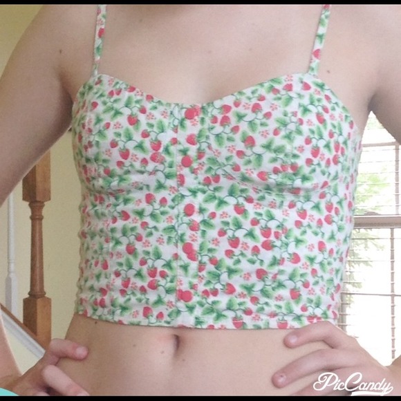Cute crop top! Used only once!💕