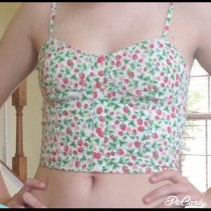 Cute crop top! Used only once!💕