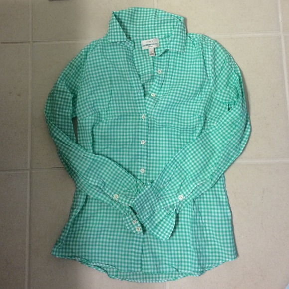 *LABOR DAY SALE* J. Crew Gingham Button Down