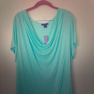 ‼️sold thru eBay‼️Woman's top turquoise 3X