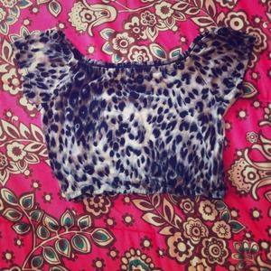 Cheetah Crop Top