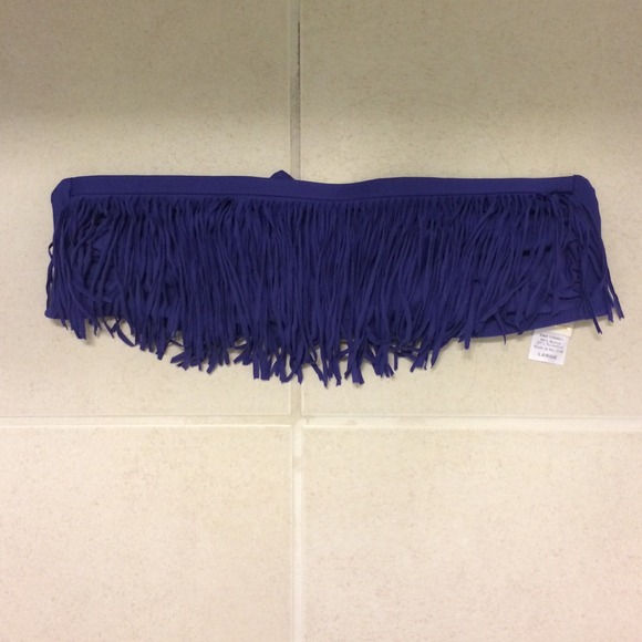 L*Space Fringe Bikini Top