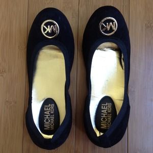 Black Michael Kors flats
