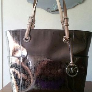 Michael Kors nickel purse